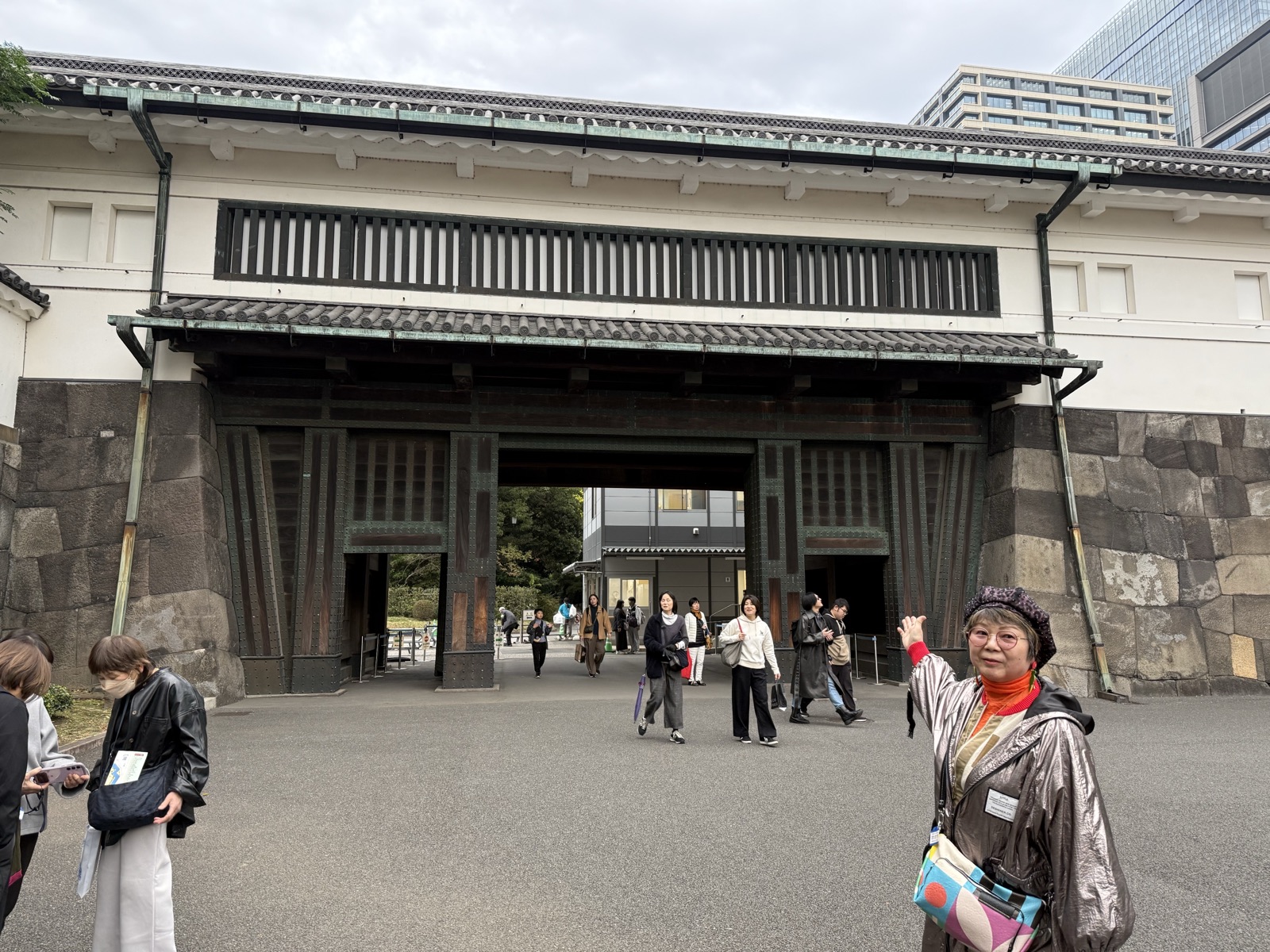 城門にて